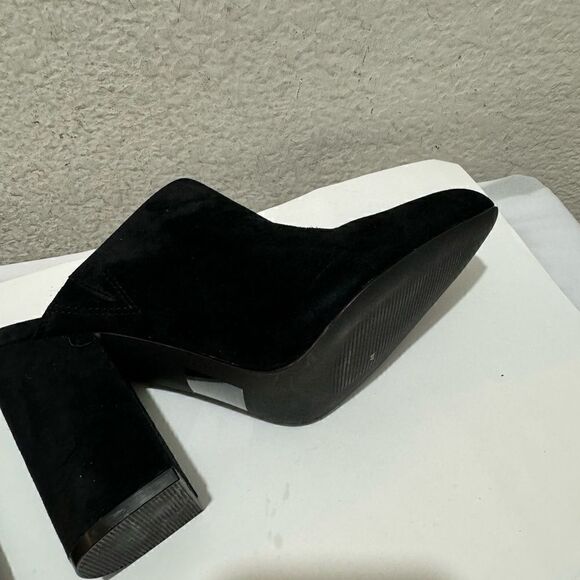 NEW Steve Madden “Ditty” black suede mules size 6.5 - Picture 5 of 9